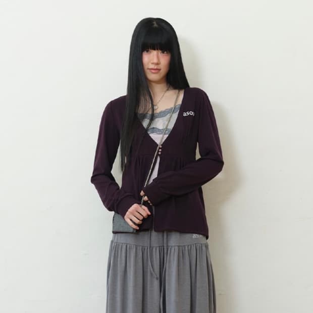 애즈온 HEIZE CARDIGAN