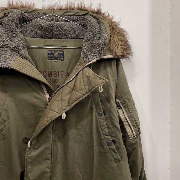 아베크롬비 앤 피치 N3B 야상 개파카