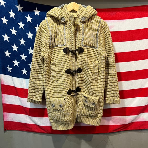 Bark 바크 니트 코트