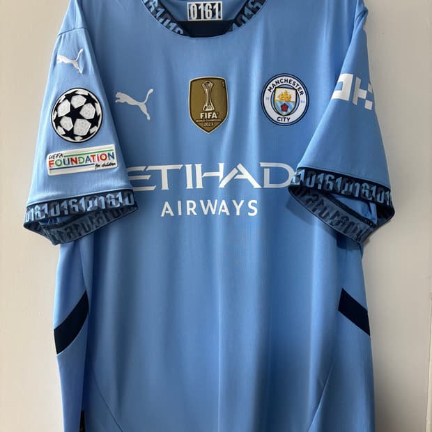 24/25 맨체스터 시티 홈 레플리카 저지 XL 