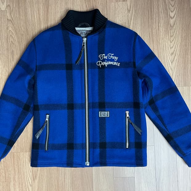 네이버후드 NEIGHBORHOOD Drifter Short 울 체크 자켓