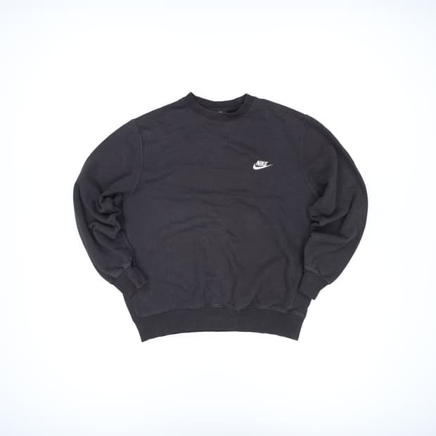 S 나이키 스몰로고 기모맨투맨 0330H1