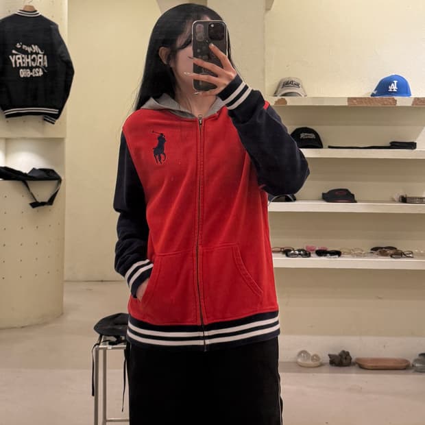 폴로 랄프로렌 신형 빅포니 후드 집업 U735