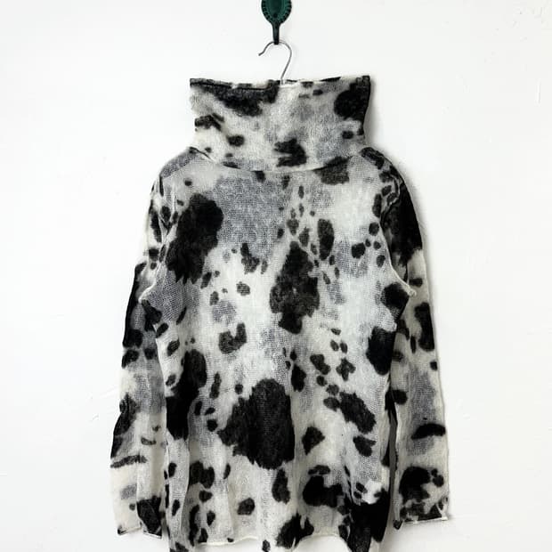 90s Bernard Perris 슈퍼키드 모헤어 니트