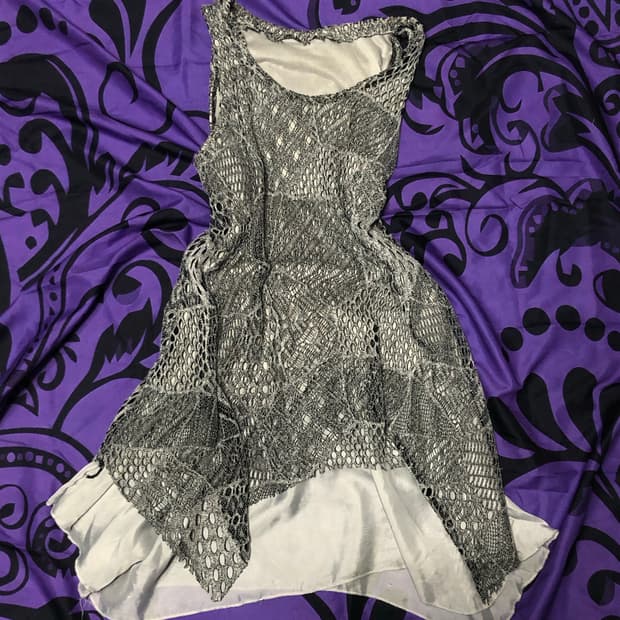 모리걸 페어리 그런지 민소매 원피스