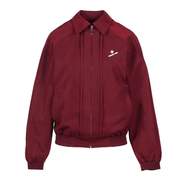 [12]슈슈통 25fw 턱 디테일 스포츠 자켓/버건디