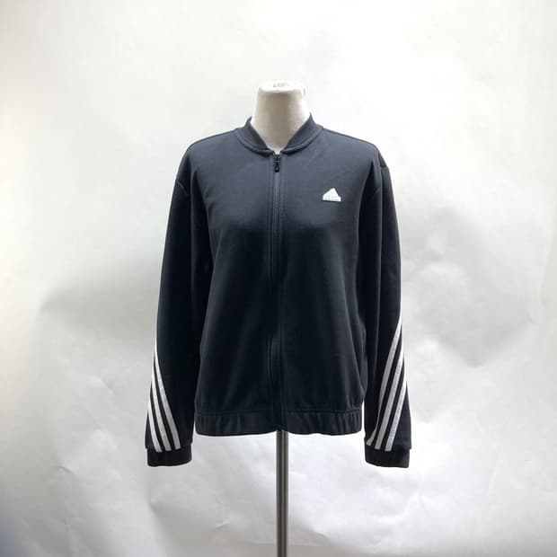 아디다스 키즈 집업자켓 블랙 160