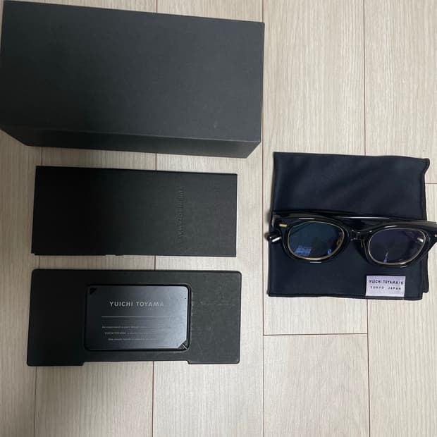 유이치토야마5 디아블로 블랙골드 안경