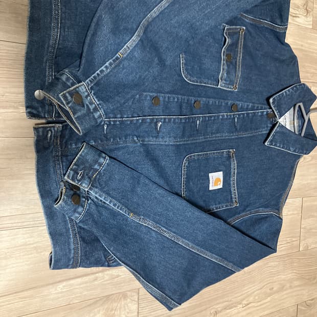 칼하트 데님 자켓 m사이즈