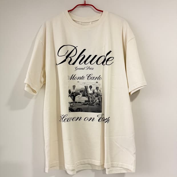 RHUDE Grand Prix Monte Carlo 반팔 티셔츠