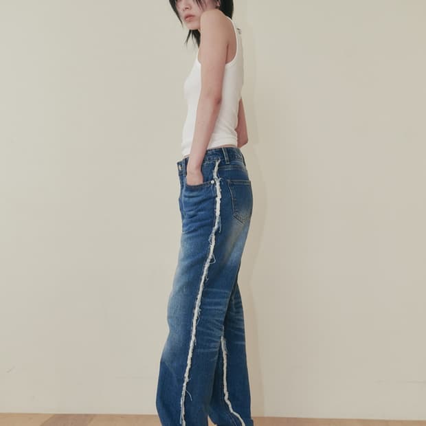 플리즈프로젝트 데스트로이드 플레어 데님 2사이즈 팝니다