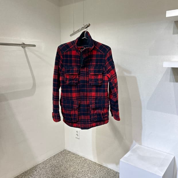 아베크롬비 체크셔츠 자켓
