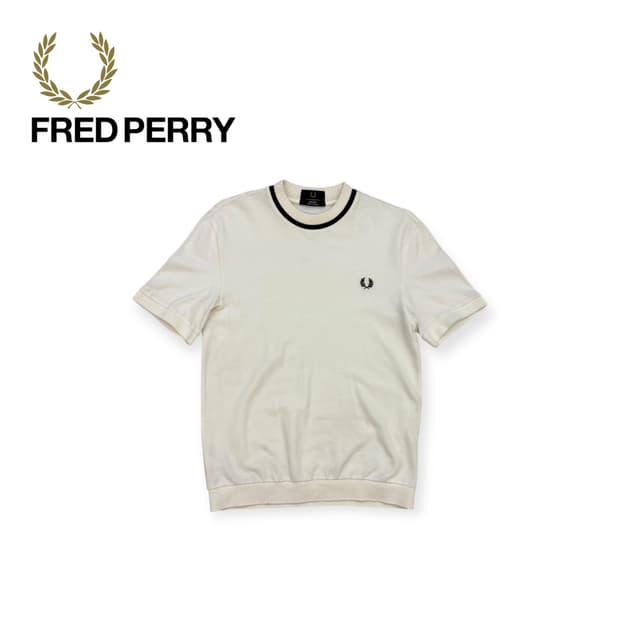 프레드페리 반팔 니트 