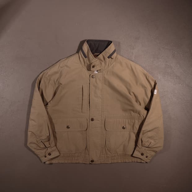 일본빈티지 나일론 블루종 봄버자켓