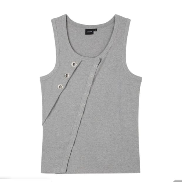 아캄 스터드 나시 슬리브리스 (Oblique Snap Sleeveless