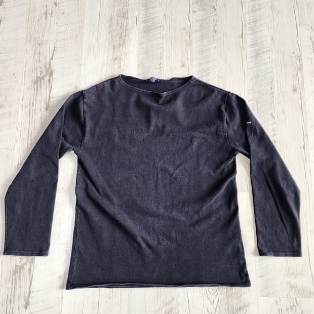 세인트제임스 길도 블랙 롱슬리브 티셔츠 팜. us40(100사이즈)