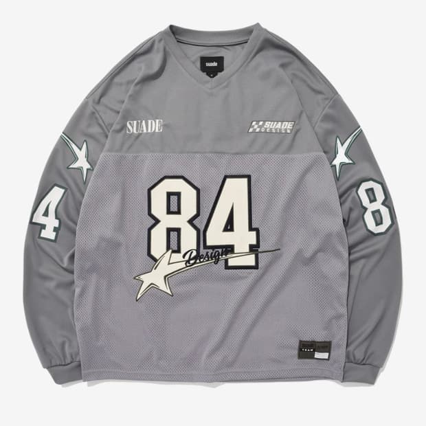 스웨이드 84 STAR RACING LONG SLEEVE [GRAY]