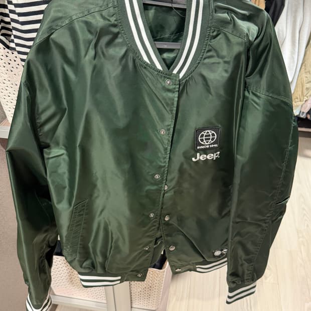 지프 코치자켓(green)