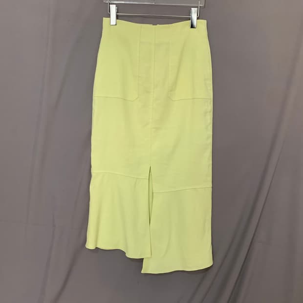 24인치 타임 20 판테코 린넨 혼방 슬릿 트임 롱 스커트 치마