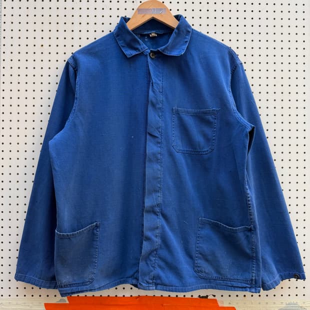 WASHED BLUE OLD VINTAGE 빈티지 프렌치워크자켓
