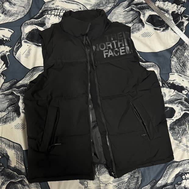 노스페이스 구스다운 패딩조끼 110사이즈
