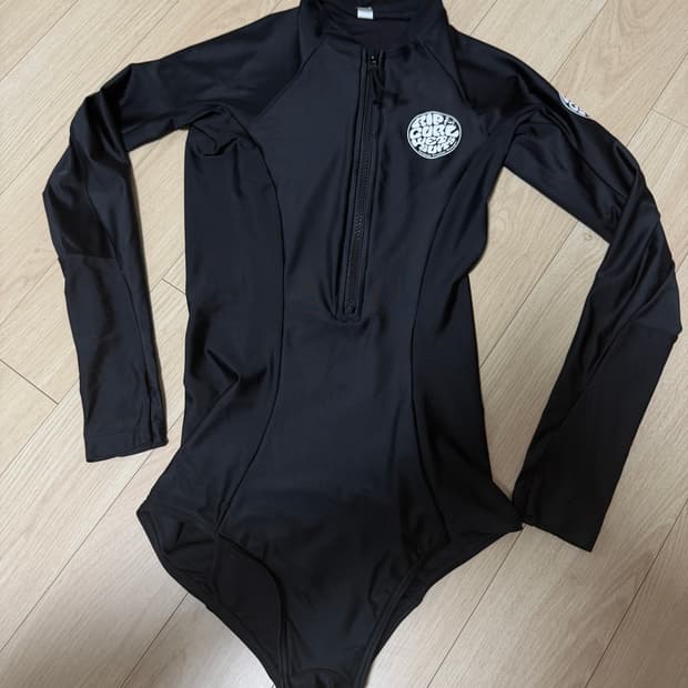 립컬 블랙 여성 웻슈트 서핑슈트 점프슈트 XS(1mm)