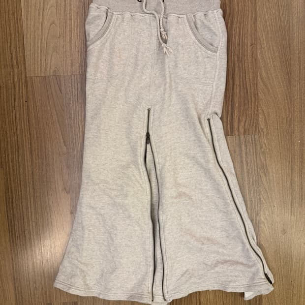 G.O.A zipper long skirt