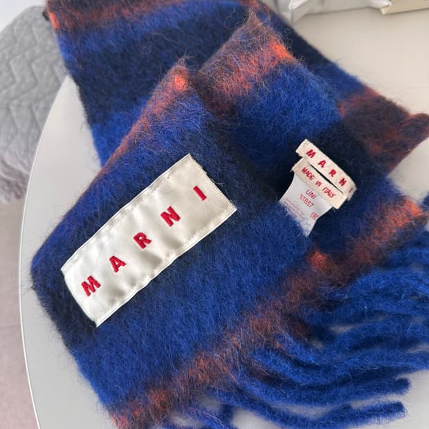 정품)마르니 알파카머플러
