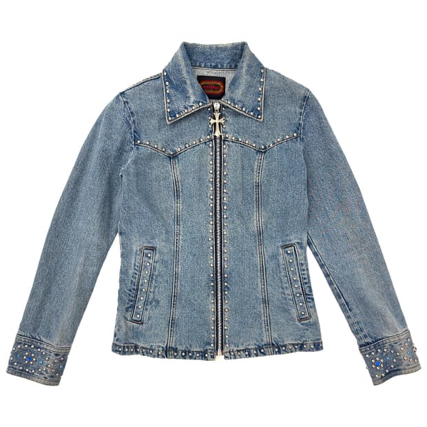 Hysteric Glamour Stud Denim Jacket/ Os