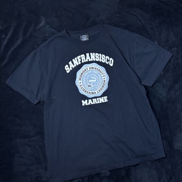 일본빈티지 클래식 빅로고 티셔츠