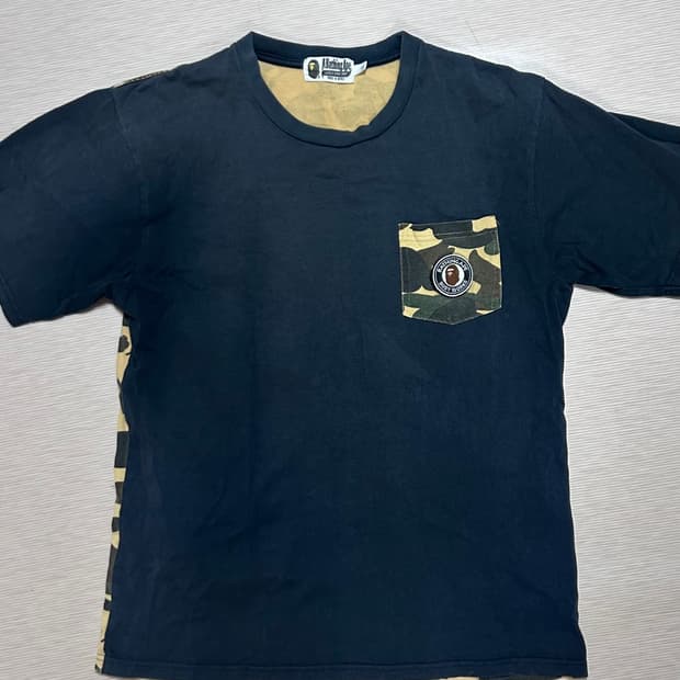 Bape 카모 반팔