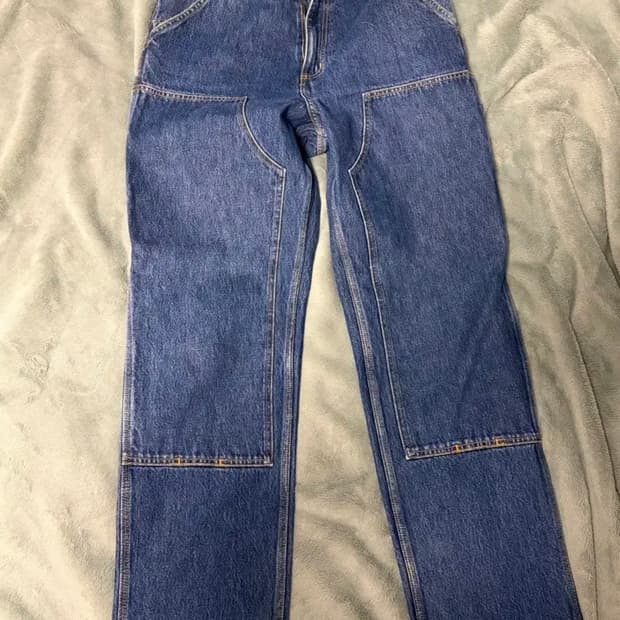 [30x32]칼하트 더블니 카펜터 데님팬츠