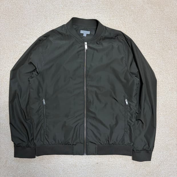 L) 코스 COS 블루종 봄버자켓 카키