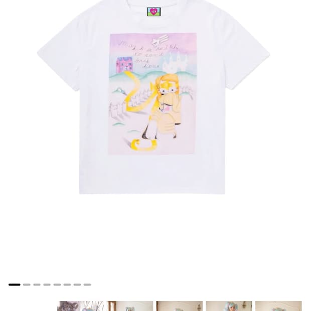 igusa 이구사 티셔츠 COURAGE OVERSIZE T-SHIRT
