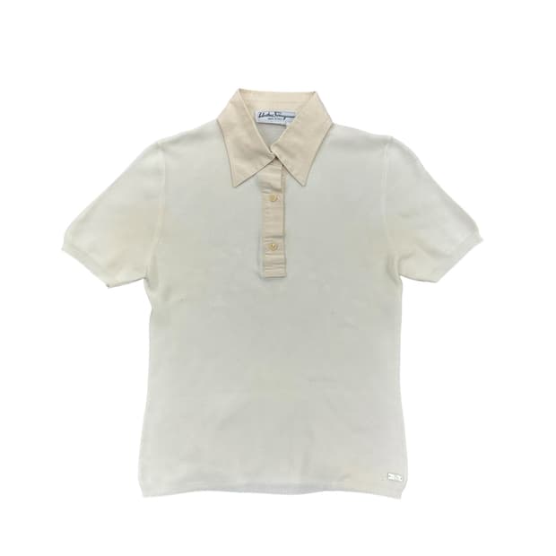 페레가모 여성 반팔티