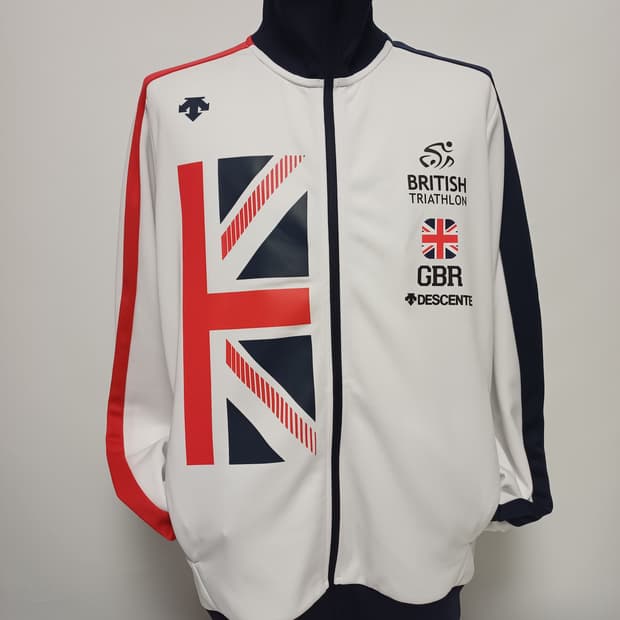 데상트 영국 트라이애슬론(GBR) 에디션 트랙탑 져지 [L-XL]