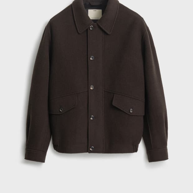 포터리 캐시미어 블렌드 블루종 브라운(1사이즈)