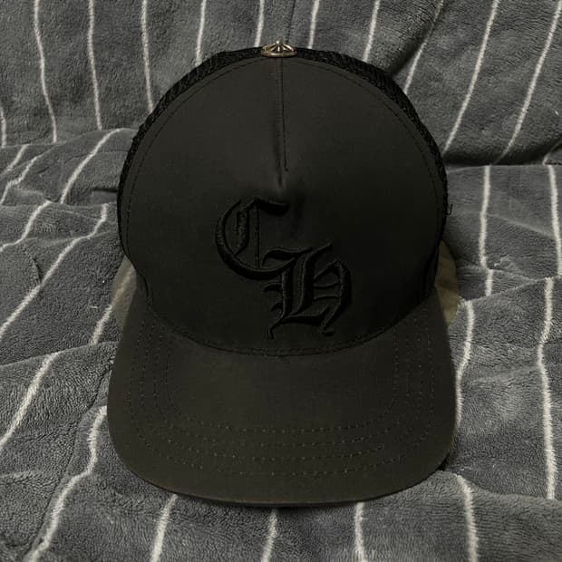 [레어] 크롬하츠 한정판 로고 매쉬 트러커 캡 모자
