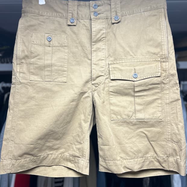RRL 베이지 멀티포켓 쇼츠 34