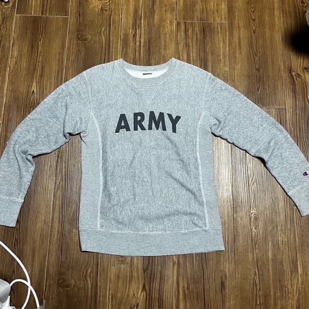 챔피온 리버스위브 U.S. army 스웻셔츠 m