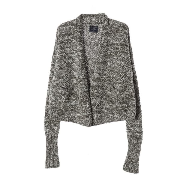 아베크롬비 앤 피치 멜란지 오픈 가디건 S