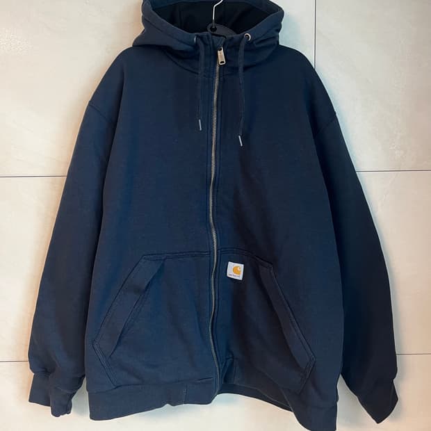 칼하트 루즈핏 후드집업 네이비 [L]