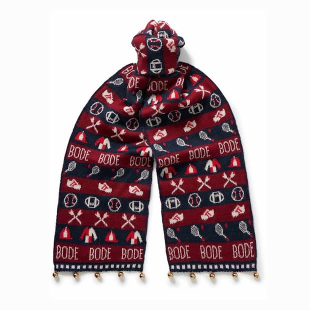 보디 BODE Sporying jacquard 머플러