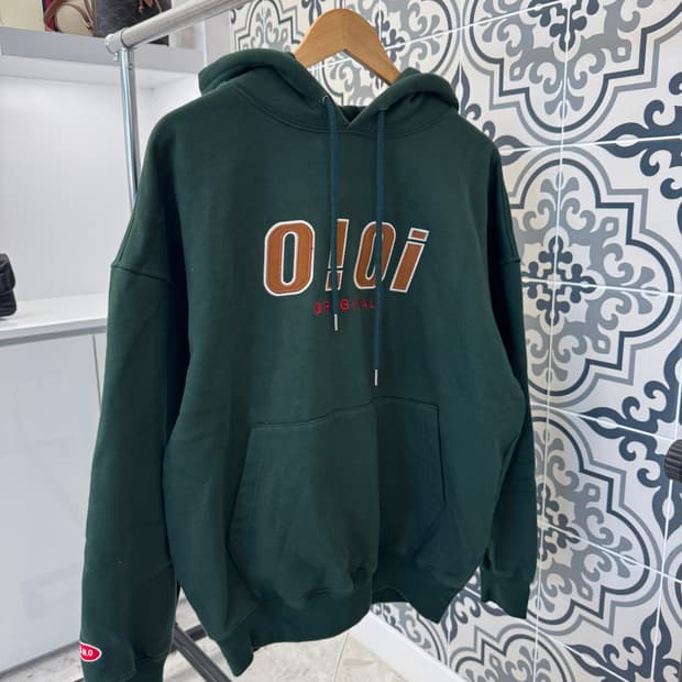 Oioi 후드티 그린