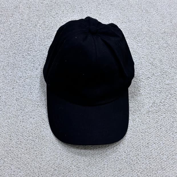 F 신형 무신사스탠다드 블랙 무지 볼캡 0715E
