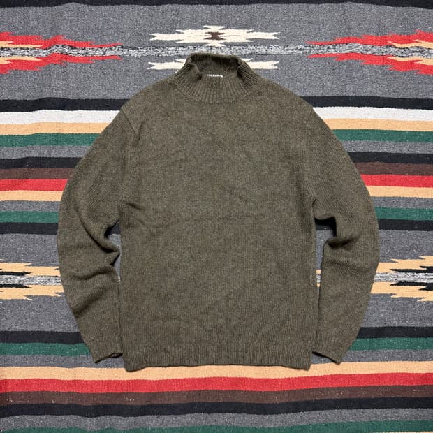 00‘s polo jeans high neck wool knit 