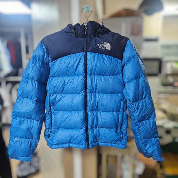 노스페이스 눕시 블루 90사이즈