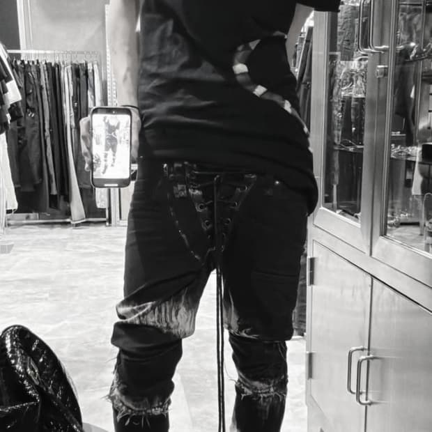 If Six Was Nine Unbalance Snake cut sew