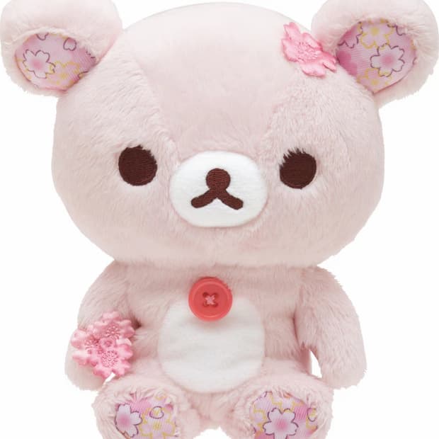 코리락쿠마 벚꽃인형