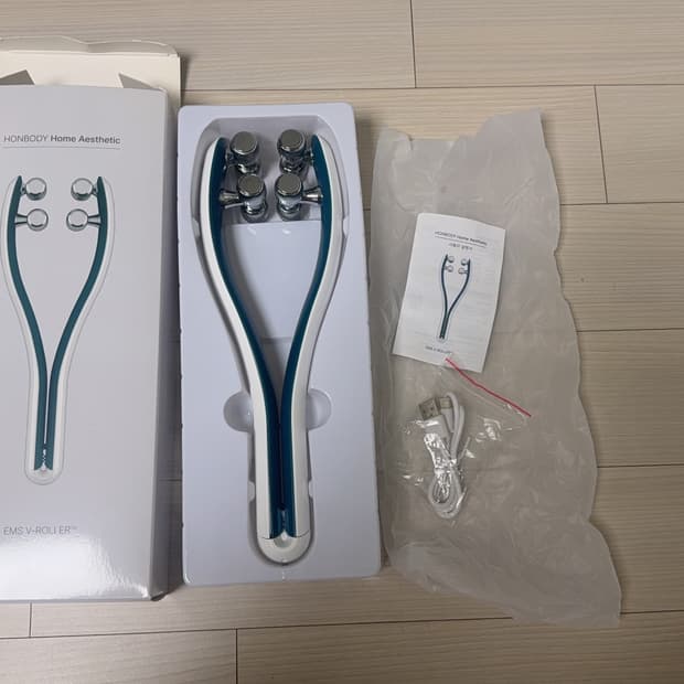 혼바디 롤러 EMS 페이스롤러 경락 디바이스